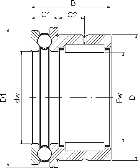 Подшипник NKX