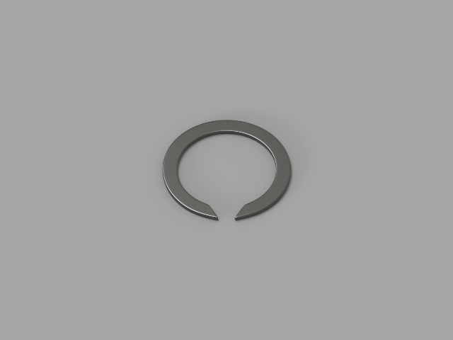 Наружное упорное пружинное плоское кольцо ГОСТ 13940